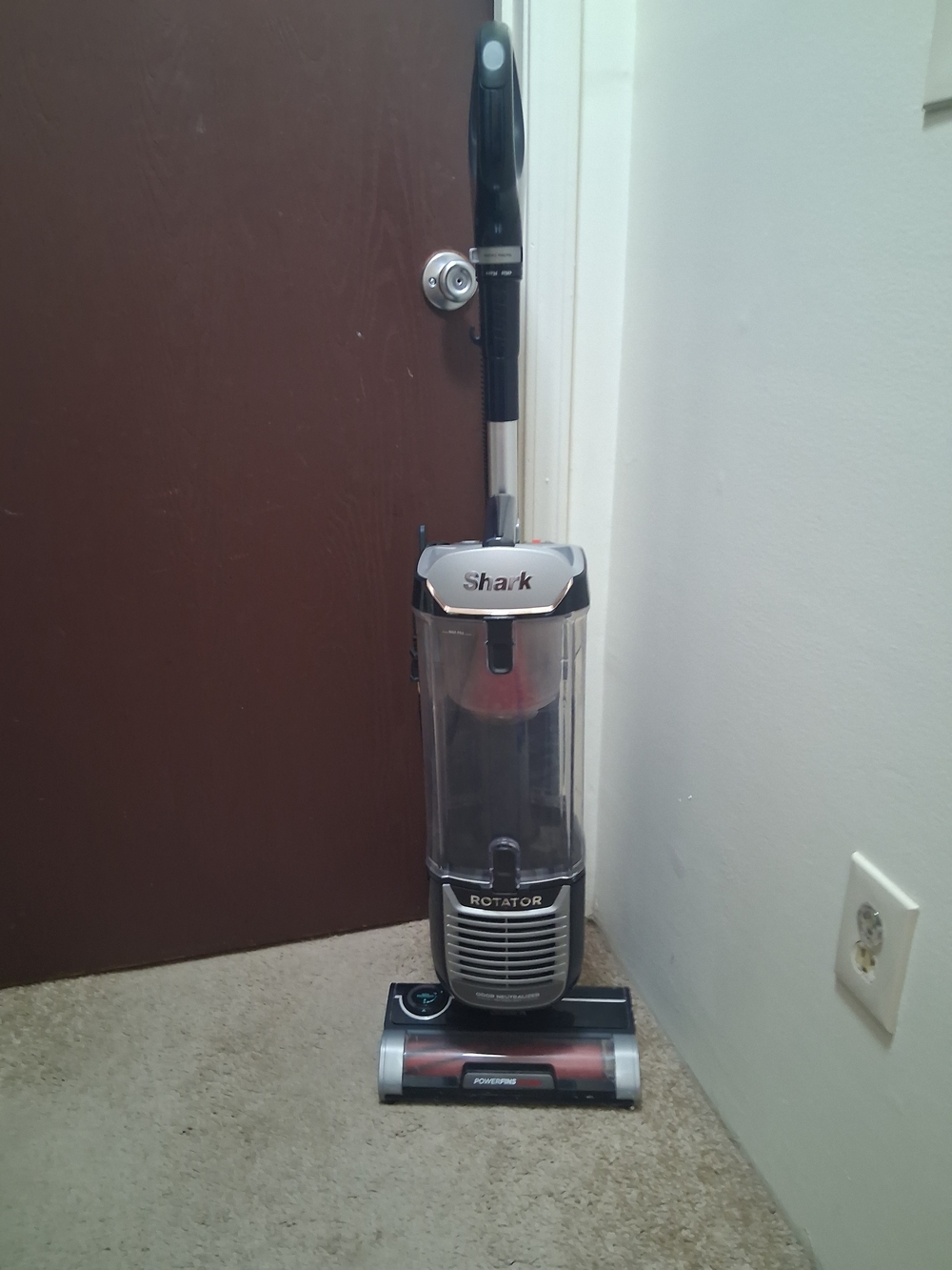 Shark Rotator Upright Vacuum Cleaner - Silver and Black